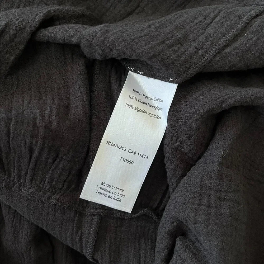 NWT A Pea In The Pod Maternity Dress Size Large Women's Organic Cotton Gauze - Picture 7 of 7